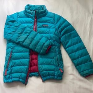 Girls 10 Medium Patagonia jacket